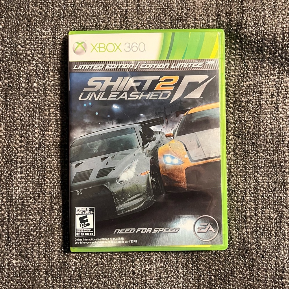Shift 2 Unleashed Xbox 360 Limited Edition Game Complete